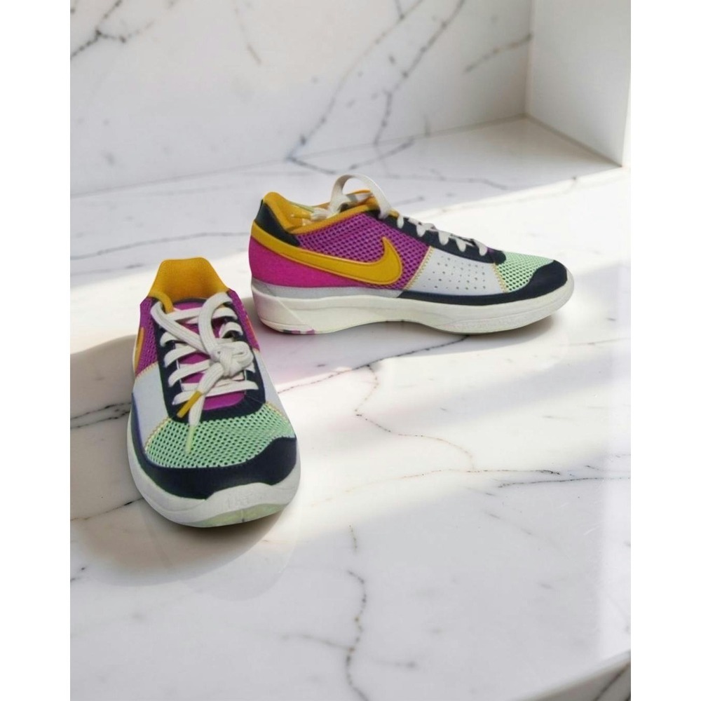 NIKE Ja 1 Basketball Shoes Youth 7Y Multi-Color FN4977-100 Signature Sneaker